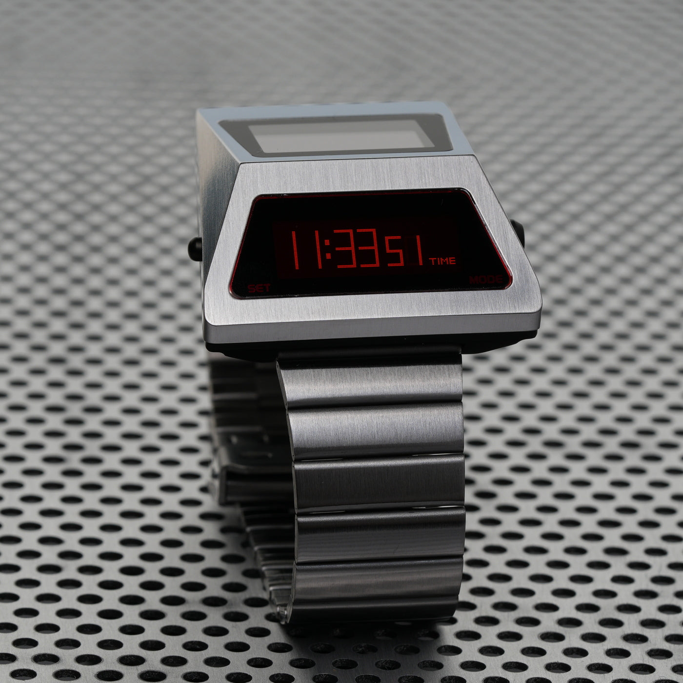 T-700 Blade (A-version, Silver/Red) Fullmetal Shockproof OLED Limited Edition Watch