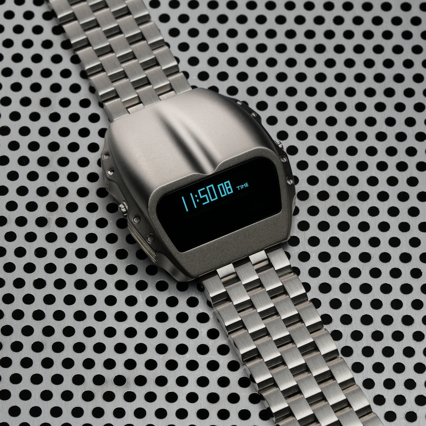 T-800 (Silver/Green) Fullmetal Shockproof OLED Limited Edition Watch