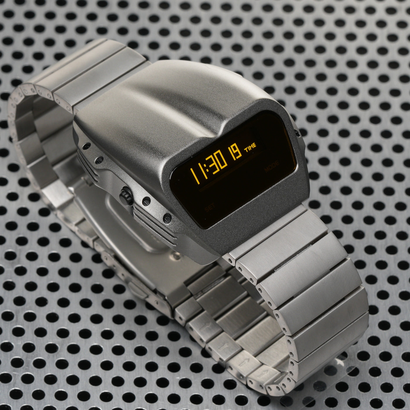 T-800 (Gray/Yellow) Fullmetal Shockproof OLED Limited Edition Watch
