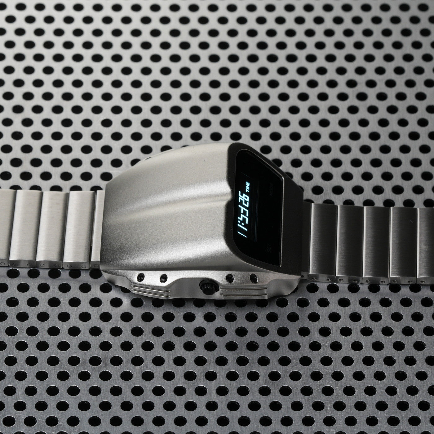 T-800 (Silver/White) Fullmetal Shockproof OLED Limited Edition Watch