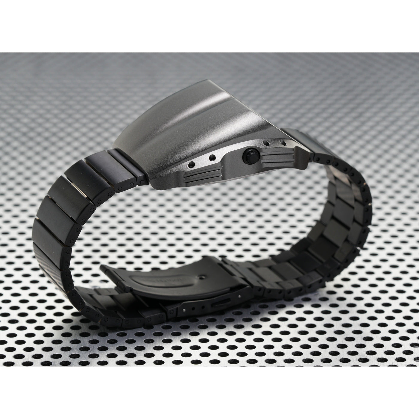 T-800 (Gray/Yellow, Black Bracelet) Fullmetal Shockproof OLED Limited Edition Watch
