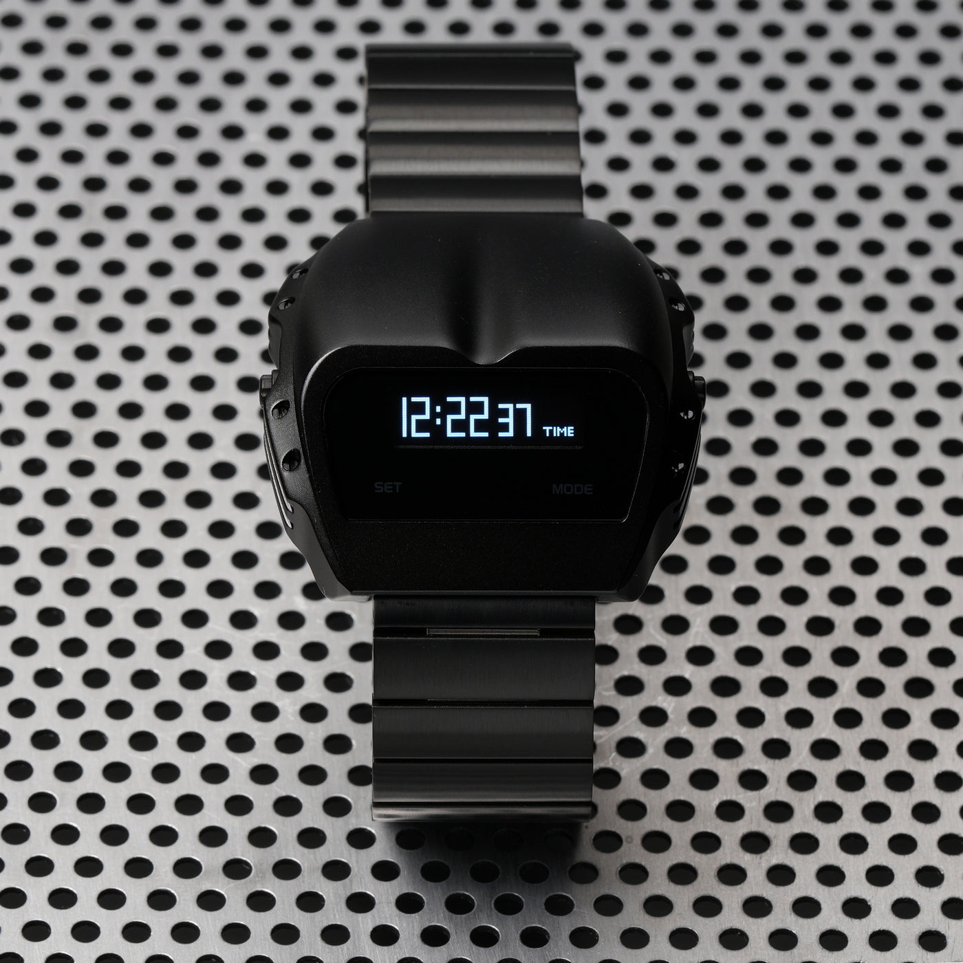 T-800 (Black/White) Fullmetal Shockproof OLED Limited Edition Watch