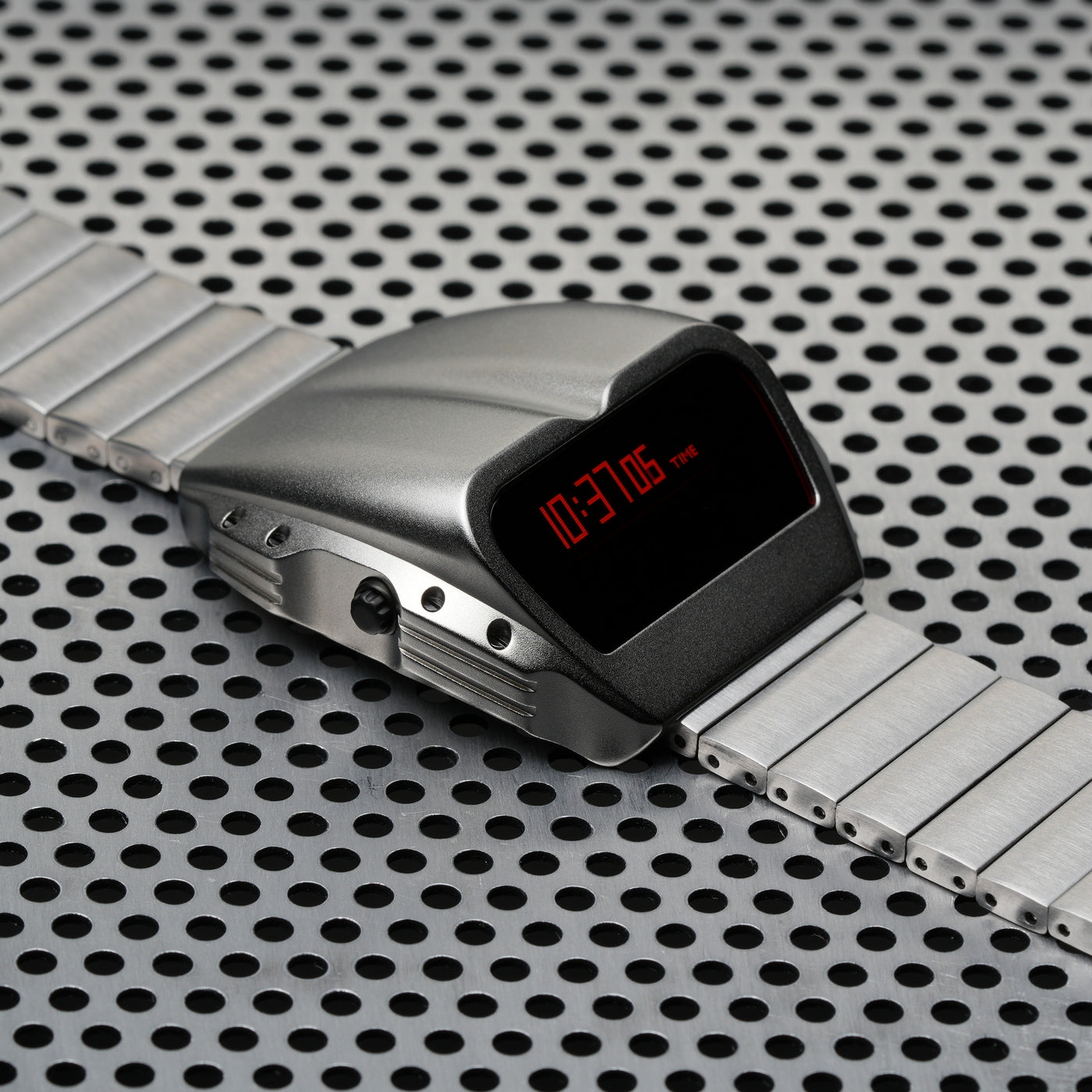 T-800 (Silver/Red) Fullmetal Shockproof OLED Limited Edition Watch