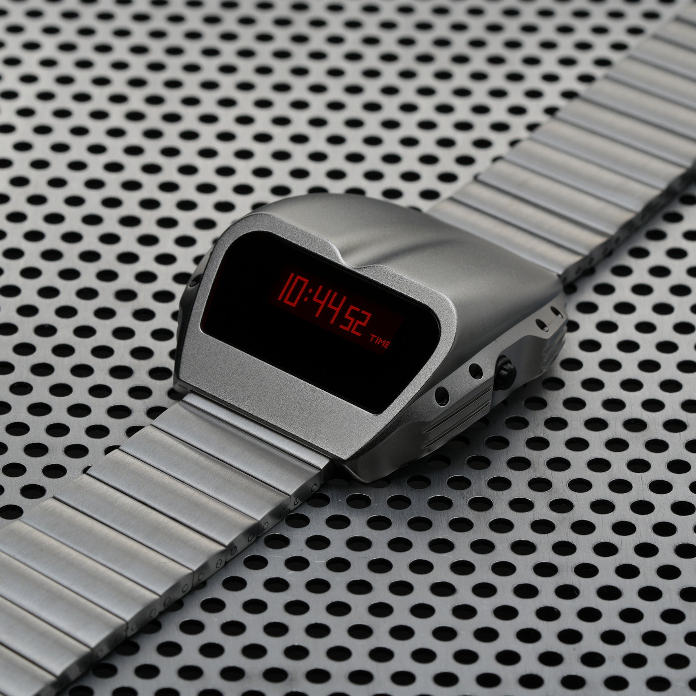 T-800 (Silver/Red) Fullmetal Shockproof OLED Limited Edition Watch