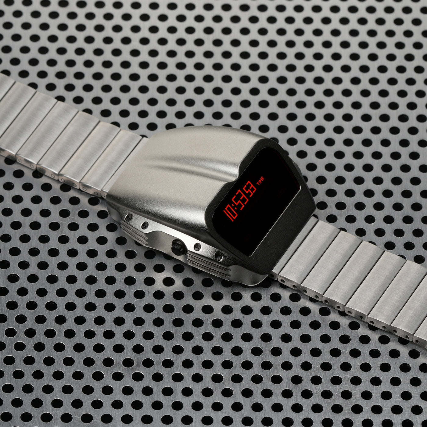 T-800 (Silver/Red) Fullmetal Shockproof OLED Limited Edition Watch