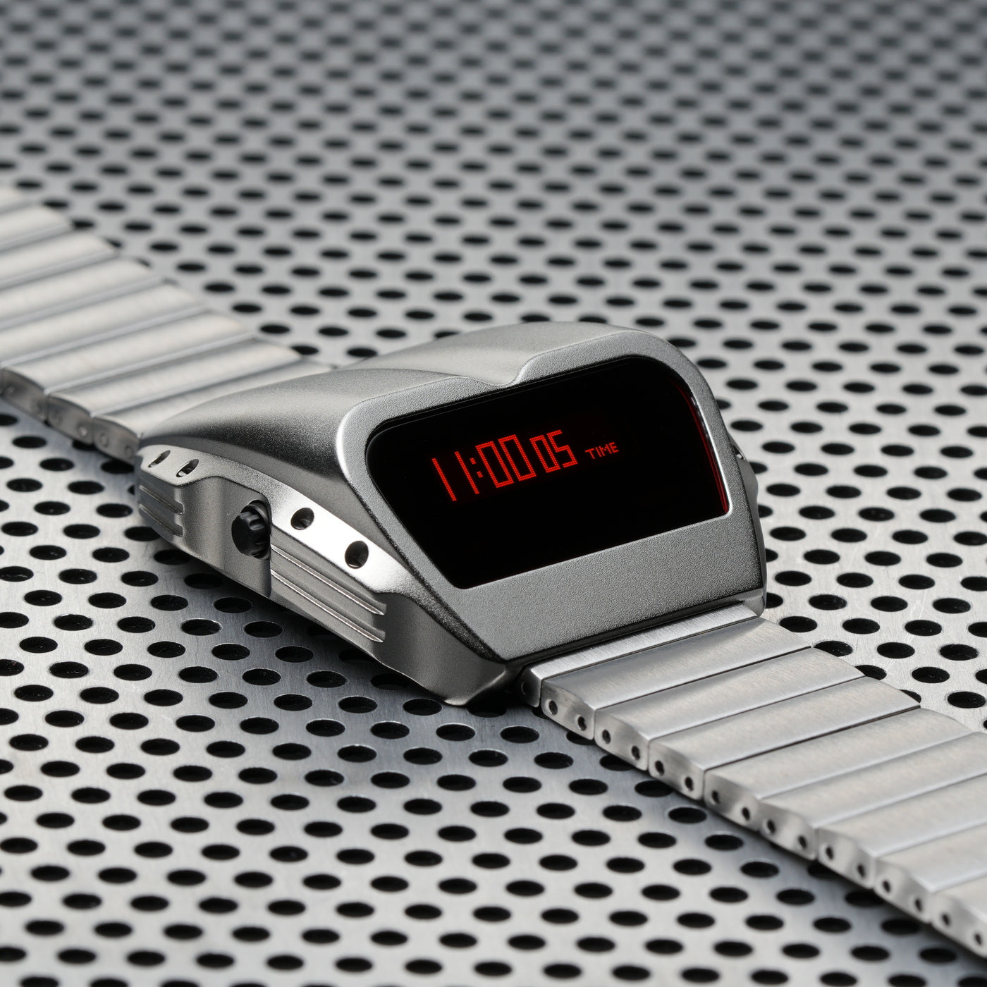T-800 (Silver/Red) Fullmetal Shockproof OLED Limited Edition Watch