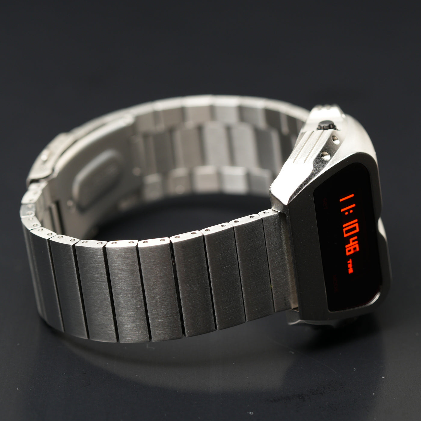 T-800 (Silver/Red) Fullmetal Shockproof OLED Limited Edition Watch