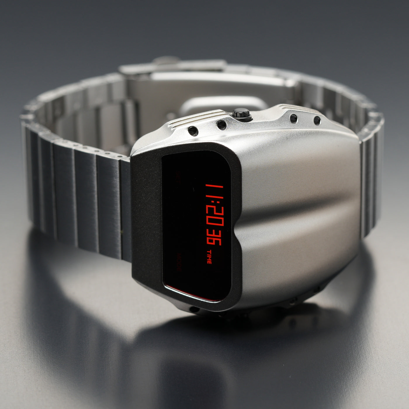 T-800 (Silver/Red) Fullmetal Shockproof OLED Limited Edition Watch