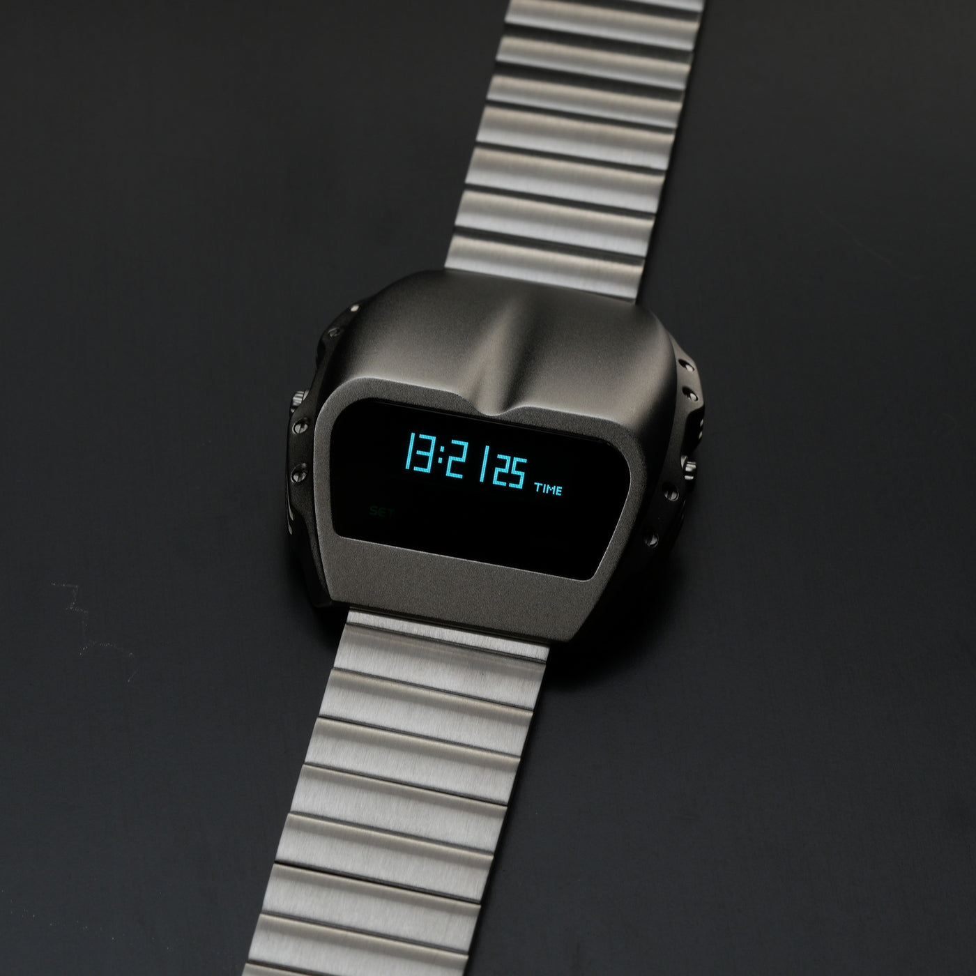 T-800 (Silver/Green) Fullmetal Shockproof OLED Limited Edition Watch