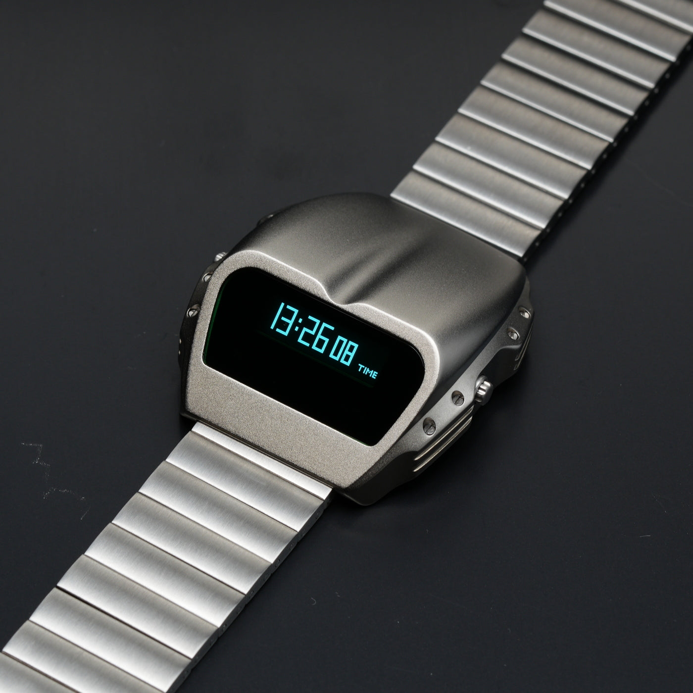 T-800 (Silver/Green) Fullmetal Shockproof OLED Limited Edition Watch