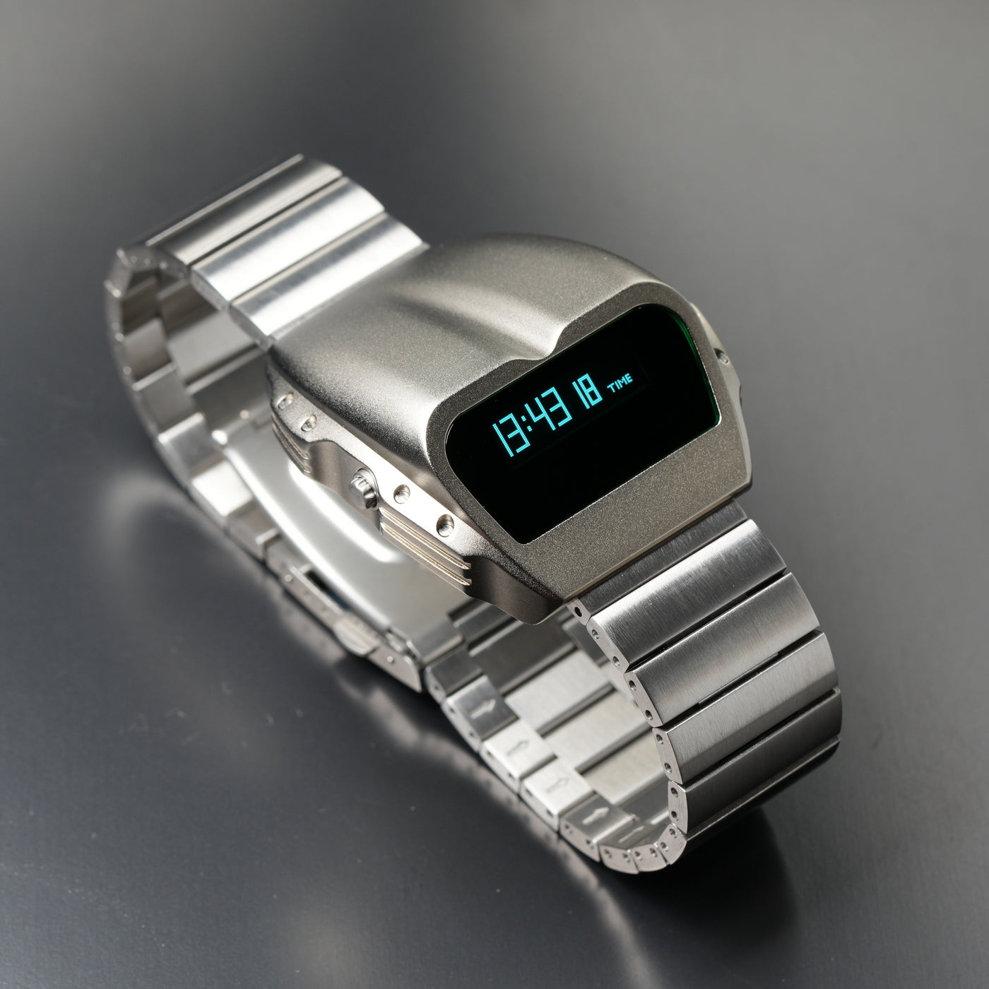 T-800 (Silver/Green) Fullmetal Shockproof OLED Limited Edition Watch