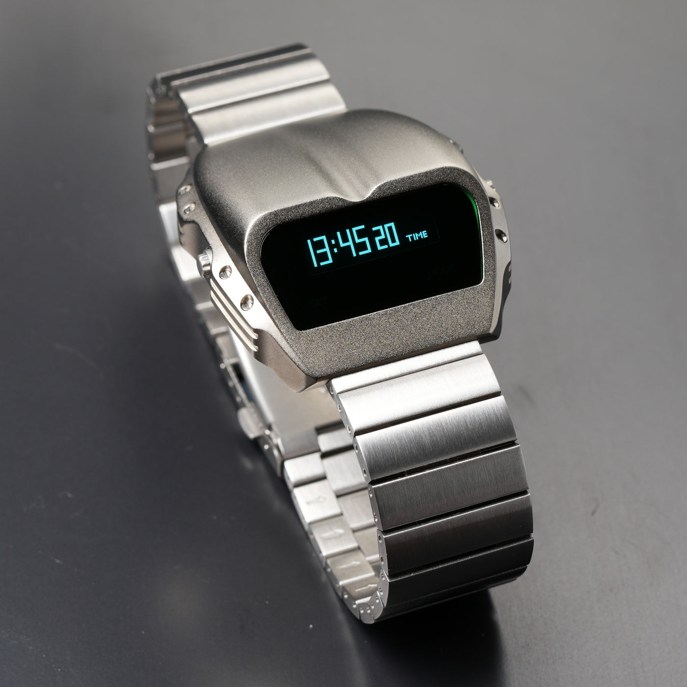 T-800 (Silver/Green) Fullmetal Shockproof OLED Limited Edition Watch