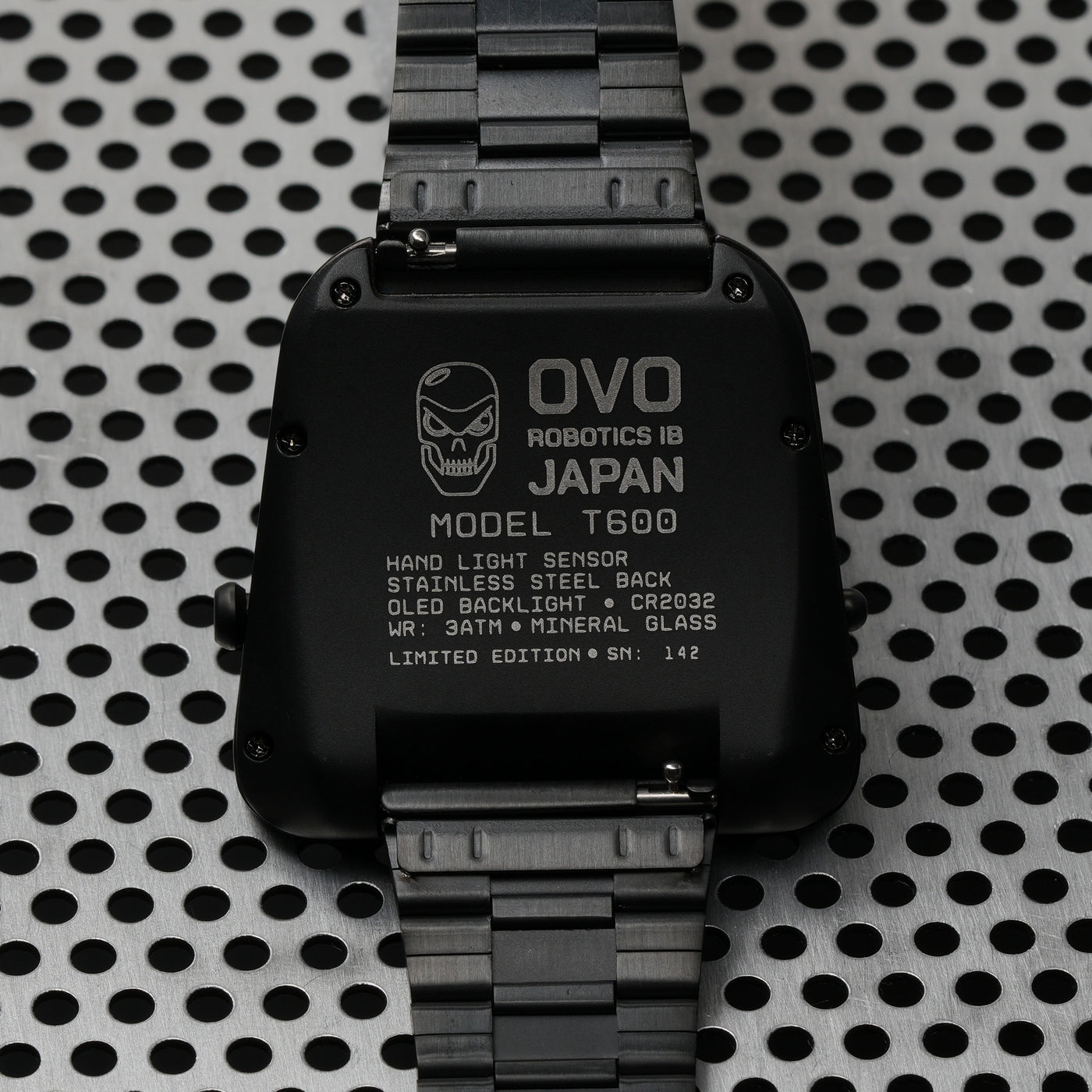 T-600 RPolice 2 (Black/Green) Fullmetal Shockproof OLED Limited Edition Watch
