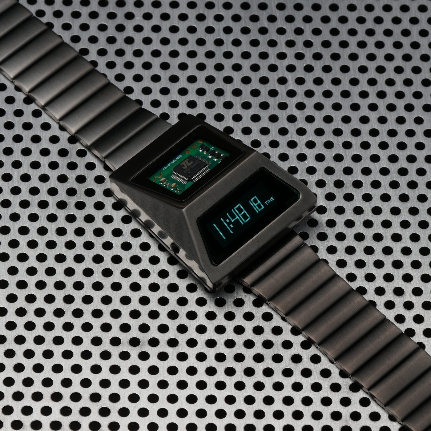 T-700 Blade (B-version, Dark Grey/Green) Fullmetal Shockproof OLED Limited Edition Watch