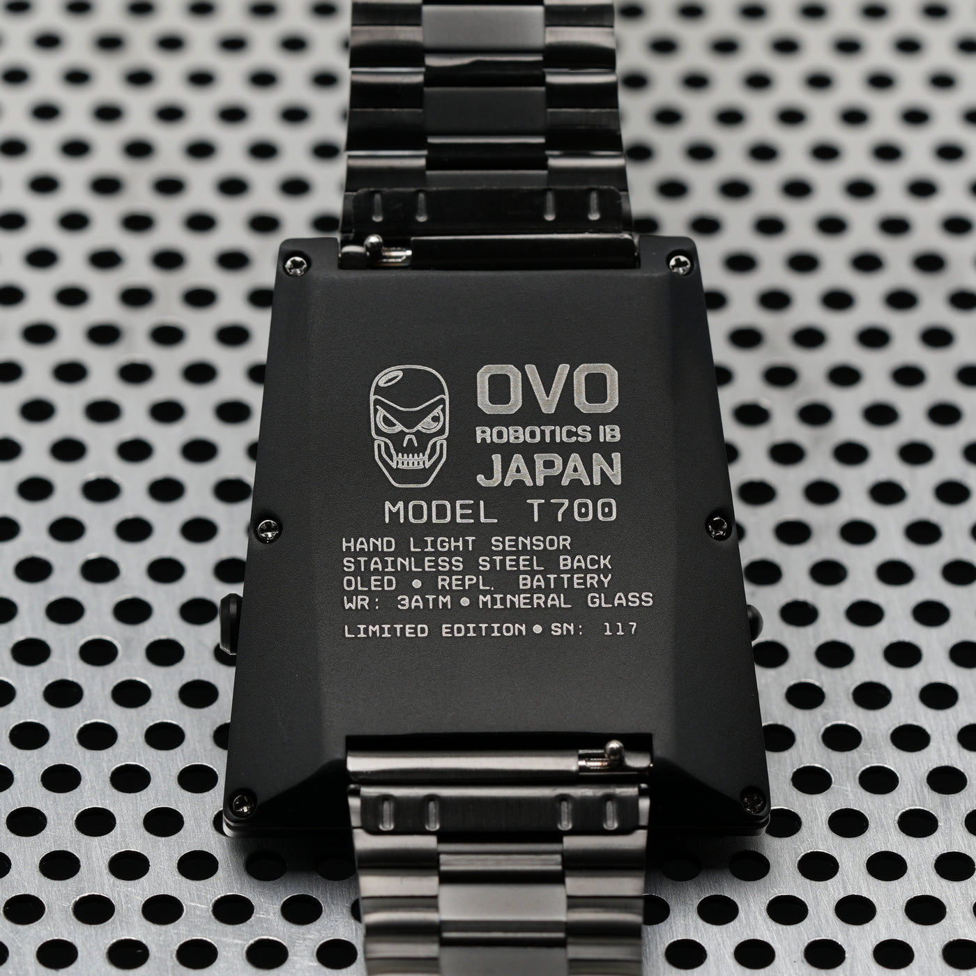 T-700 Blade (B-version, Dark Grey/Green) Fullmetal Shockproof OLED Limited Edition Watch