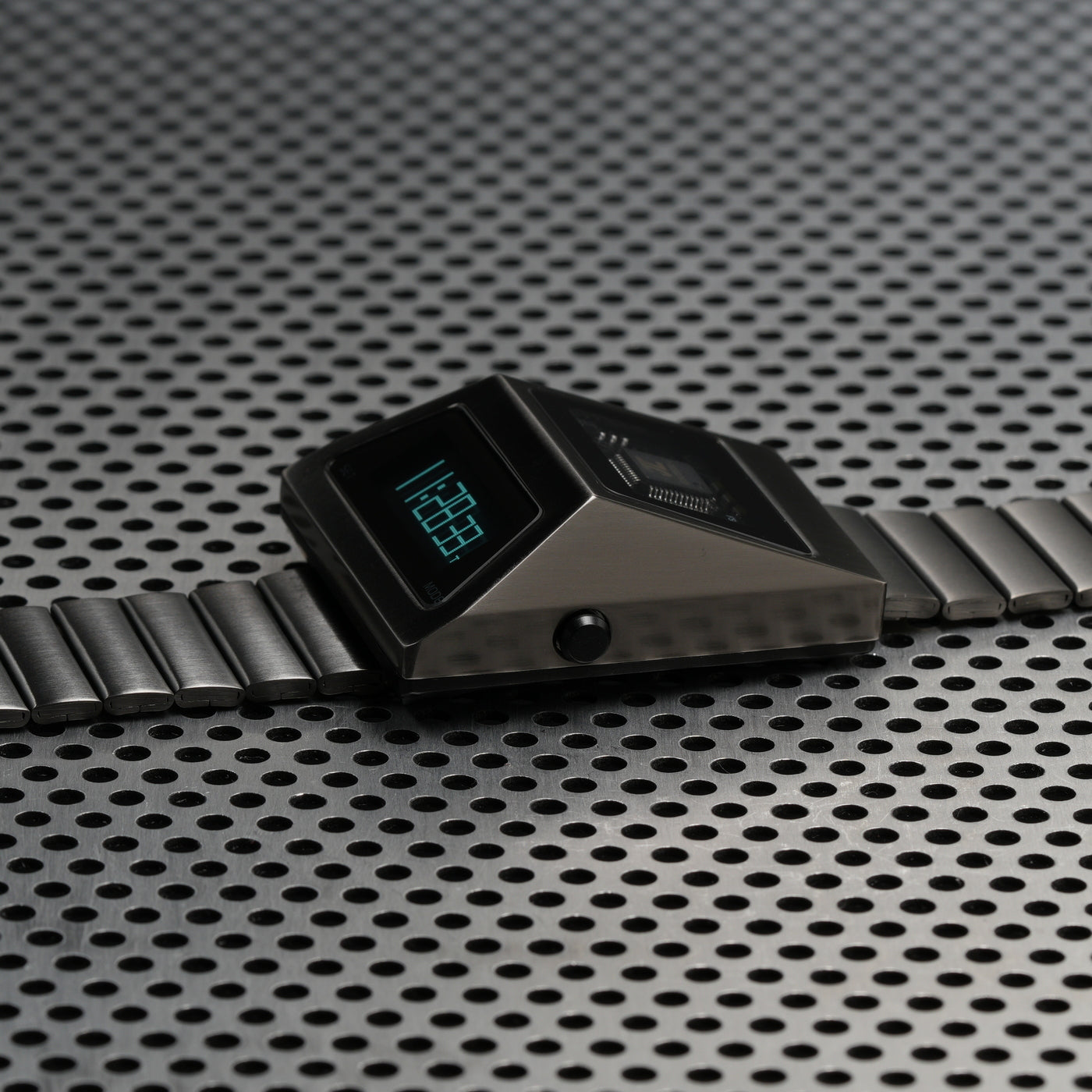 T-700 Blade (B-version, Dark Grey/White) Fullmetal Shockproof OLED Limited Edition Watch