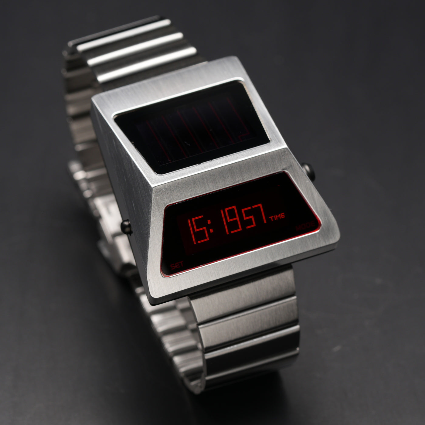 T-700 Blade (A-version, Silver/Red) Fullmetal Shockproof OLED Limited Edition Watch