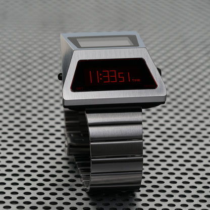 T-700 Blade (A-version, Silver/Red) Fullmetal Shockproof OLED Limited Edition Watch