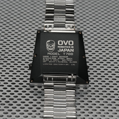 T-700 Blade (A-version, Silver/Red) Fullmetal Shockproof OLED Limited Edition Watch