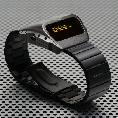 T-800 (Gray/Yellow, Black Bracelet) Fullmetal Shockproof OLED Limited Edition Watch