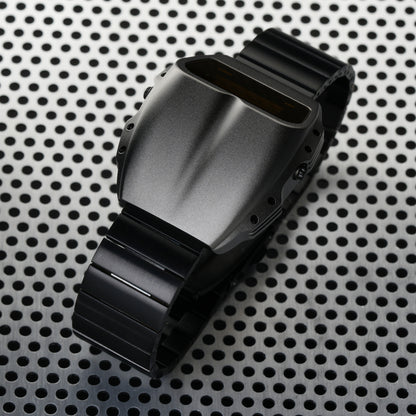 T-800 (Gray/Yellow, Black Bracelet) Fullmetal Shockproof OLED Limited Edition Watch