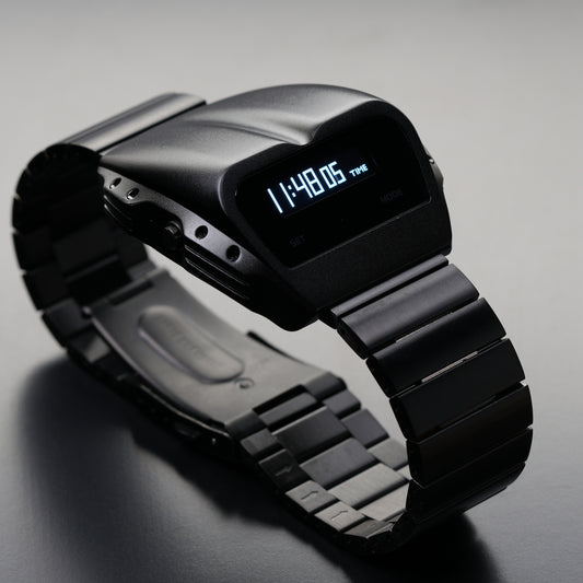 T-800 (Black/White) Fullmetal Shockproof OLED Limited Edition Watch
