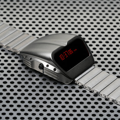 T-800 (Silver/Red) Fullmetal Shockproof OLED Limited Edition Watch