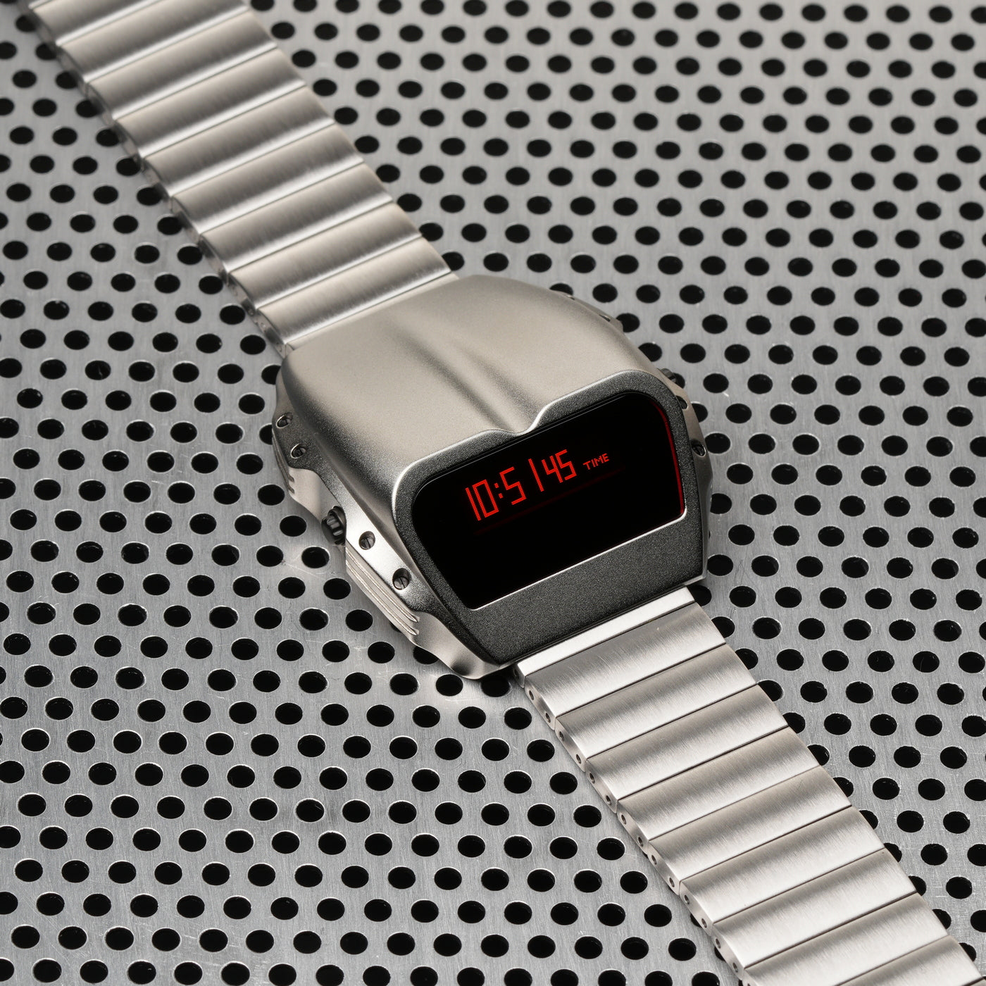 T-800 (Silver/Red) Fullmetal Shockproof OLED Limited Edition Watch
