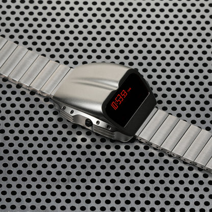 T-800 (Silver/Red) Fullmetal Shockproof OLED Limited Edition Watch