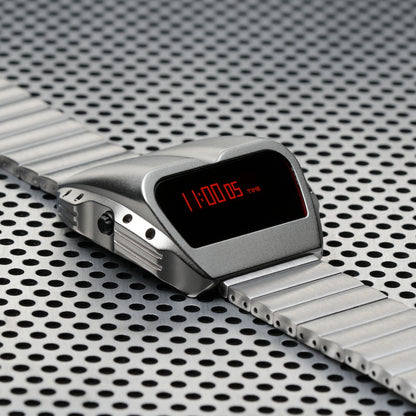 T-800 (Silver/Red) Fullmetal Shockproof OLED Limited Edition Watch