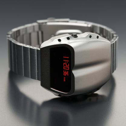 T-800 (Silver/Red) Fullmetal Shockproof OLED Limited Edition Watch