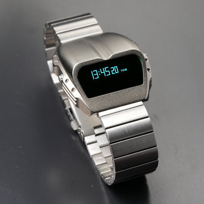 T-800 (Silver/Green) Fullmetal Shockproof OLED Limited Edition Watch