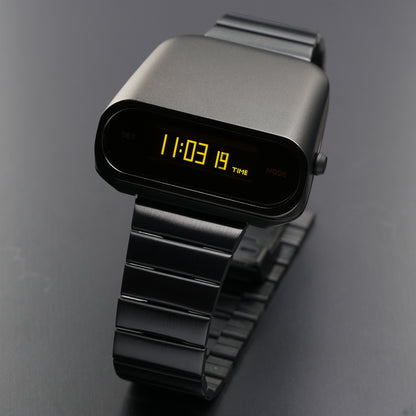 T-600 RPolice 2 (Black/Yellow) Fullmetal Shockproof OLED Limited Edition Watch
