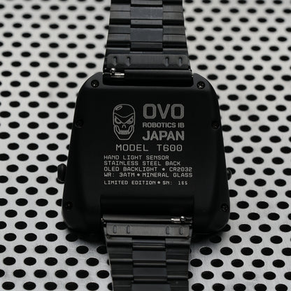 T-600 RPolice 2 (Black/Yellow) Fullmetal Shockproof OLED Limited Edition Watch