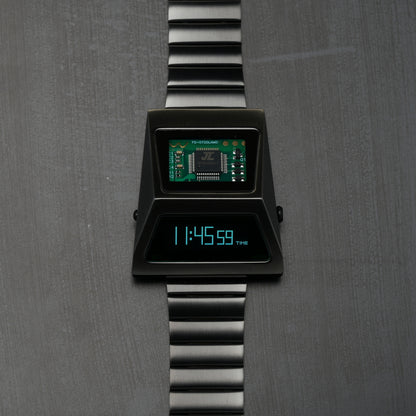 T-700 Blade (B-version, Dark Grey/Green) Fullmetal Shockproof OLED Limited Edition Watch