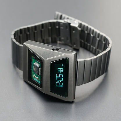 T-700 Blade (B-version, Dark Grey/Green) Fullmetal Shockproof OLED Limited Edition Watch