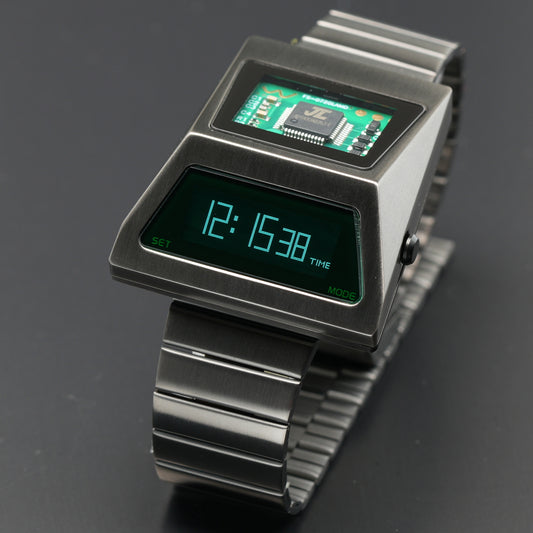 T-700 Blade (B-version, Dark Grey/Green) Fullmetal Shockproof OLED Limited Edition Watch