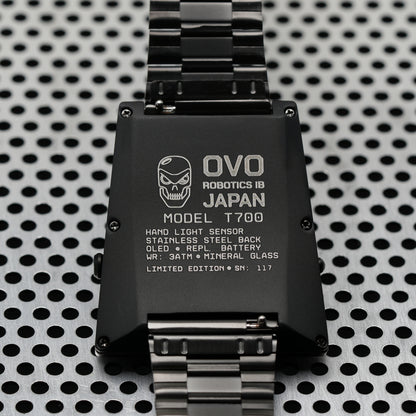 T-700 Blade (B-version, Dark Grey/Green) Fullmetal Shockproof OLED Limited Edition Watch