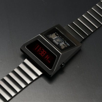 T-700 Blade (B-version, Dark Grey/Red) Fullmetal Shockproof OLED Limited Edition Watch
