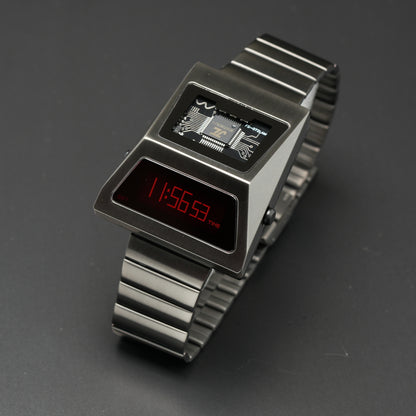 T-700 Blade (B-version, Dark Grey/Red) Fullmetal Shockproof OLED Limited Edition Watch