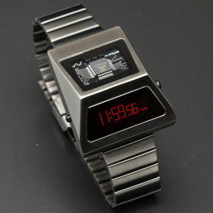 T-700 Blade (B-version, Dark Grey/Red) Fullmetal Shockproof OLED Limited Edition Watch