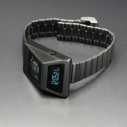 T-700 Blade (B-version, Dark Grey/White) Fullmetal Shockproof OLED Limited Edition Watch