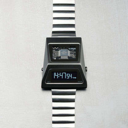 T-700 Blade (B-version, Dark Grey/White) Fullmetal Shockproof OLED Limited Edition Watch