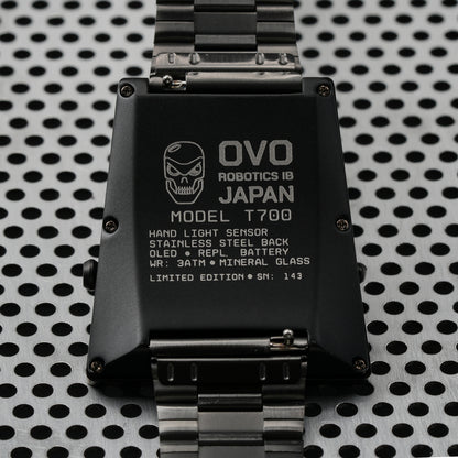 T-700 Blade (A-version, Dark Grey/Red) Fullmetal Shockproof OLED Limited Edition Watch