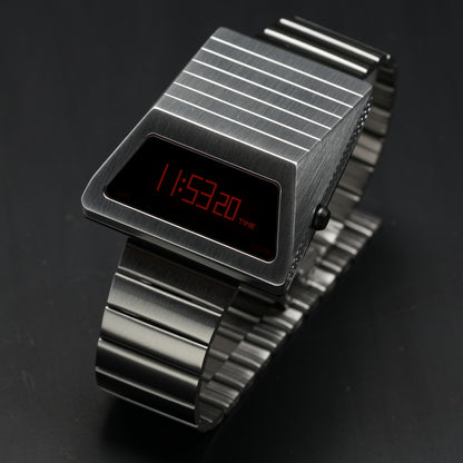 T-700 Blade (C-version, Silver/Red) Fullmetal Shockproof OLED Limited Edition Watch