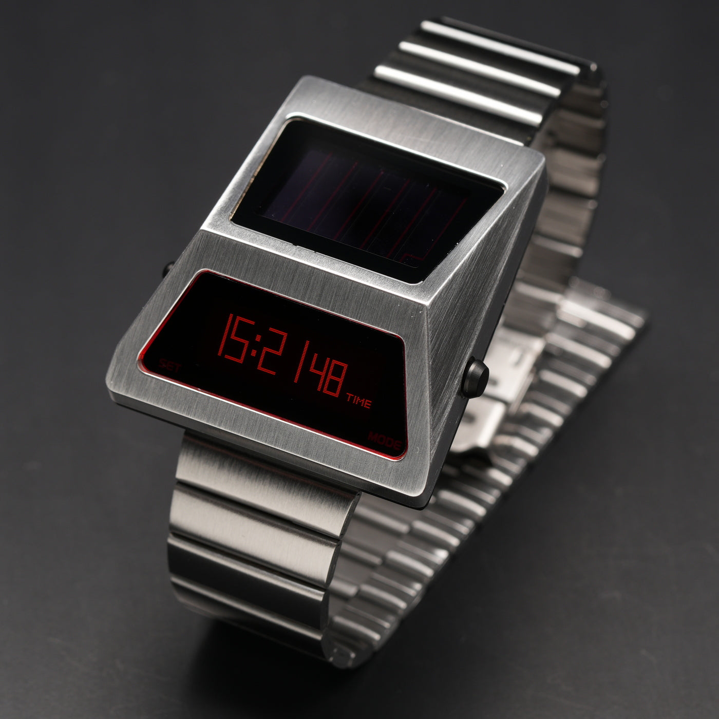 T-700 Blade (A-version, Silver/Red) Fullmetal Shockproof OLED Limited Edition Watch
