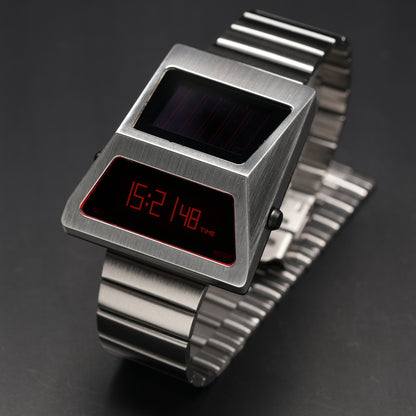 T-700 Blade (A-version, Silver/Red) Fullmetal Shockproof OLED Limited Edition Watch