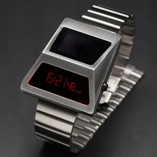 T-700 Blade (A-version, Silver/Red) Fullmetal Shockproof OLED Limited Edition Watch