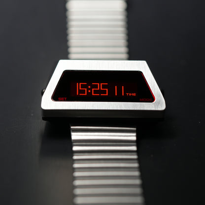 T-700 Blade (A-version, Silver/Red) Fullmetal Shockproof OLED Limited Edition Watch