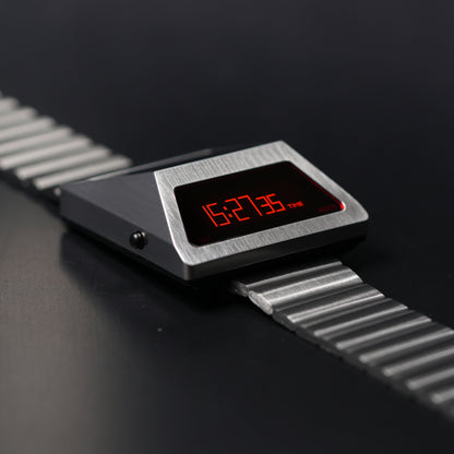 T-700 Blade (A-version, Silver/Red) Fullmetal Shockproof OLED Limited Edition Watch